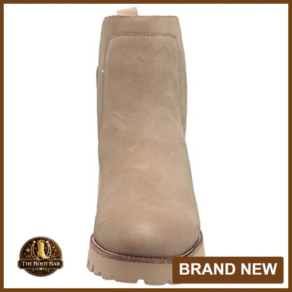 Waterproof Ankle Boots Pull-On Design Lightweight EVA Sole Cushioned Insole - Picture 3 of 8